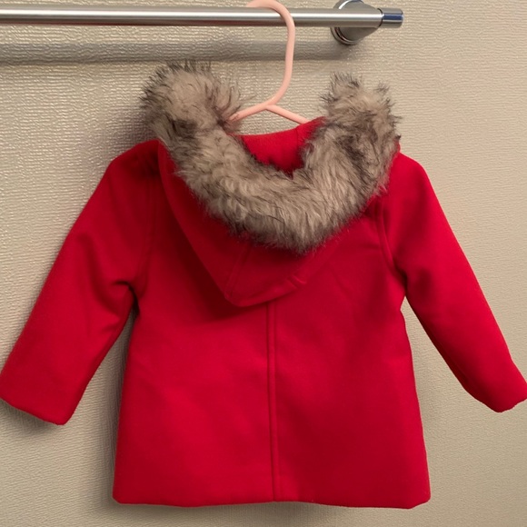 Crazy8 Red Peacoat - Picture 3 of 4